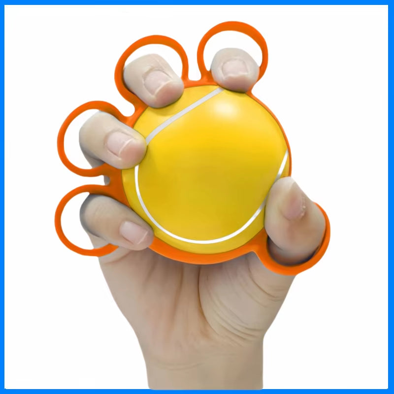 Hand Grip Strength Training Ball Finger Exerciser Rehabilitation Sports Equipment for Grip Strength and Hand Dexterity